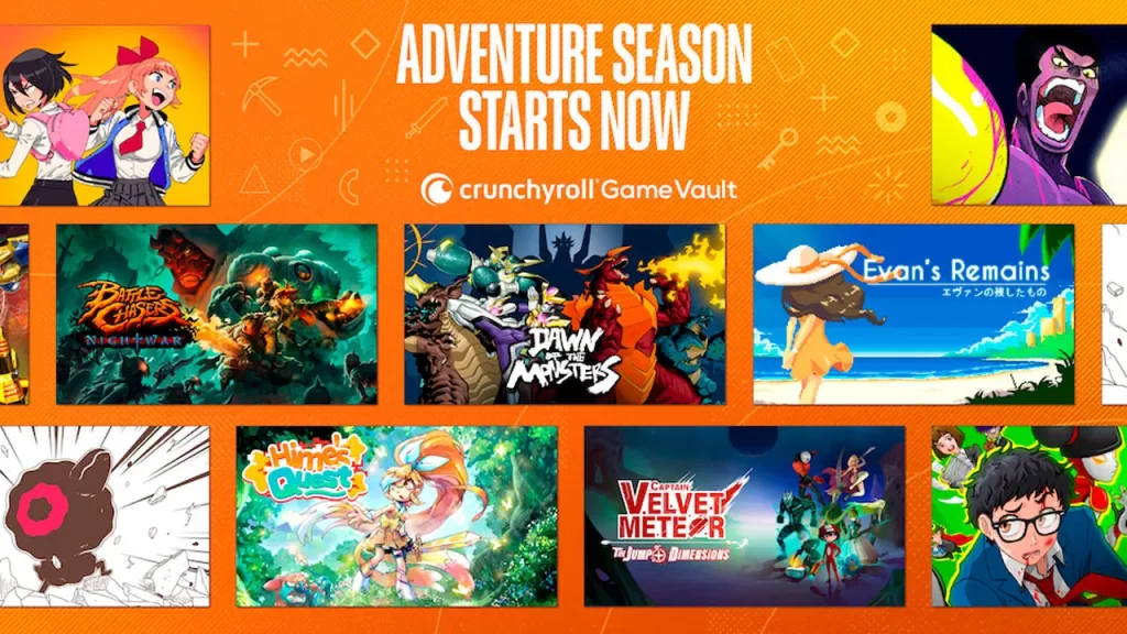Crunchyroll Game Vault cumple un año con nuevos juegos y más de 500 horas de diversión anime