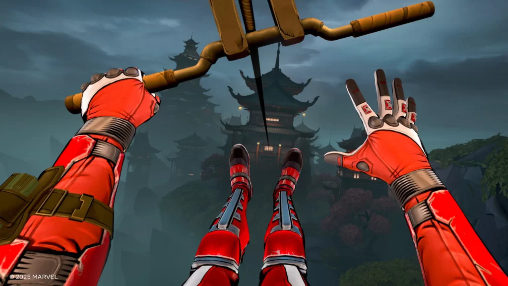 Deadpool VR, Zipline