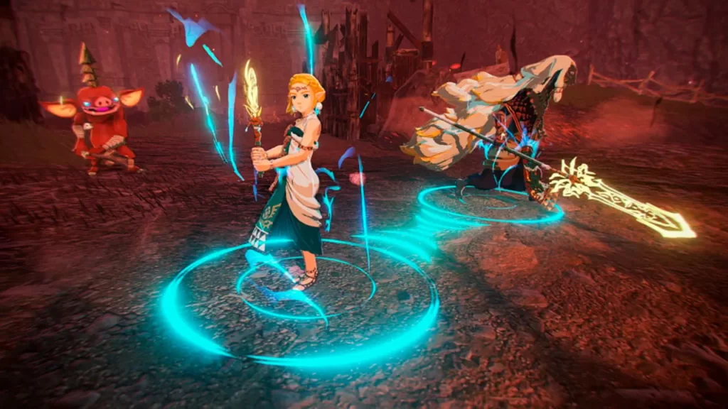 Hyrule Warriors: Age of Imprisonment, Zelda Combate