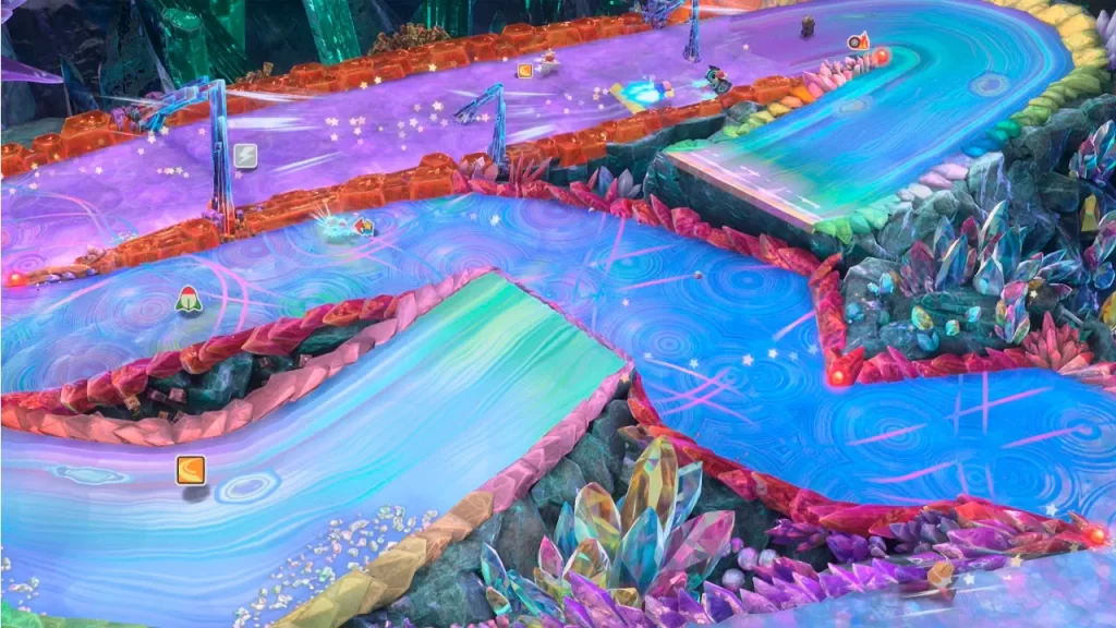 Kirby Air Riders, Vista de aguila