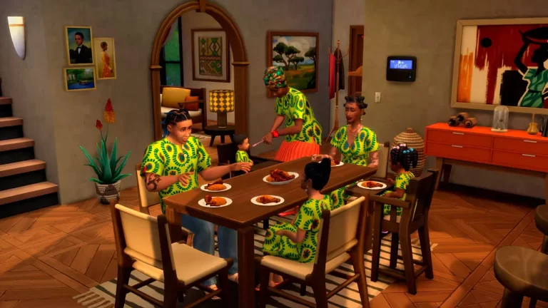 Los Sims 4 celebra África Occidental con nuevos objetos gratuitos y vibrantes atuendos culturales