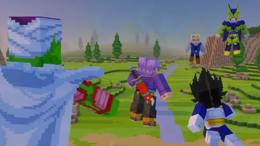 Minecraft x Dragon Ball