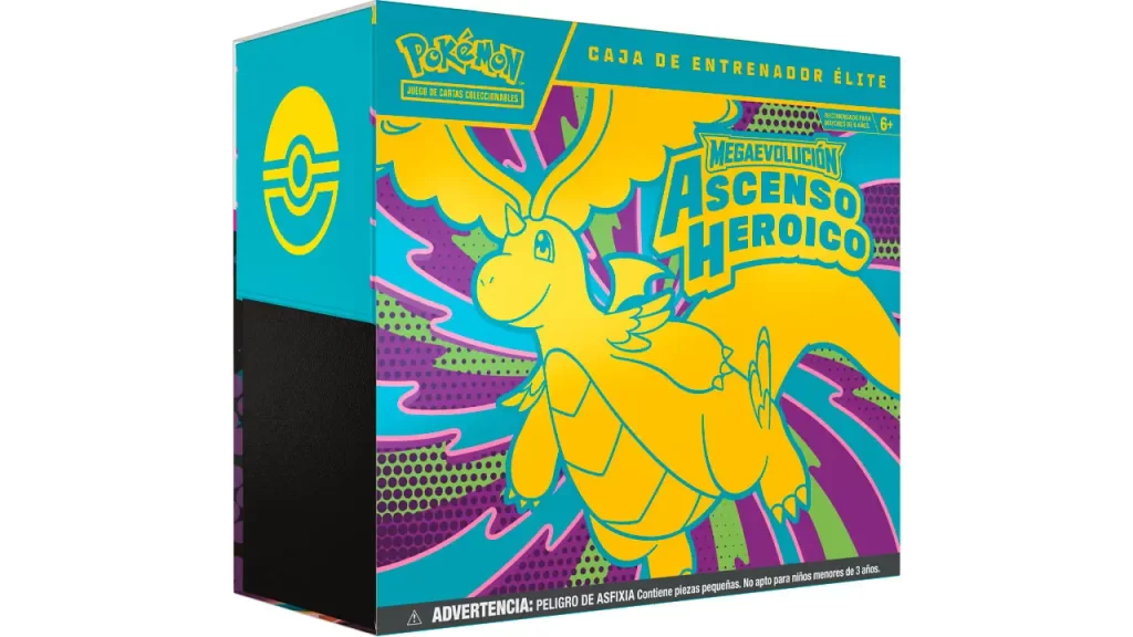 Pokémon TCG presenta Megaevolución Ascenso Heroico: ETB