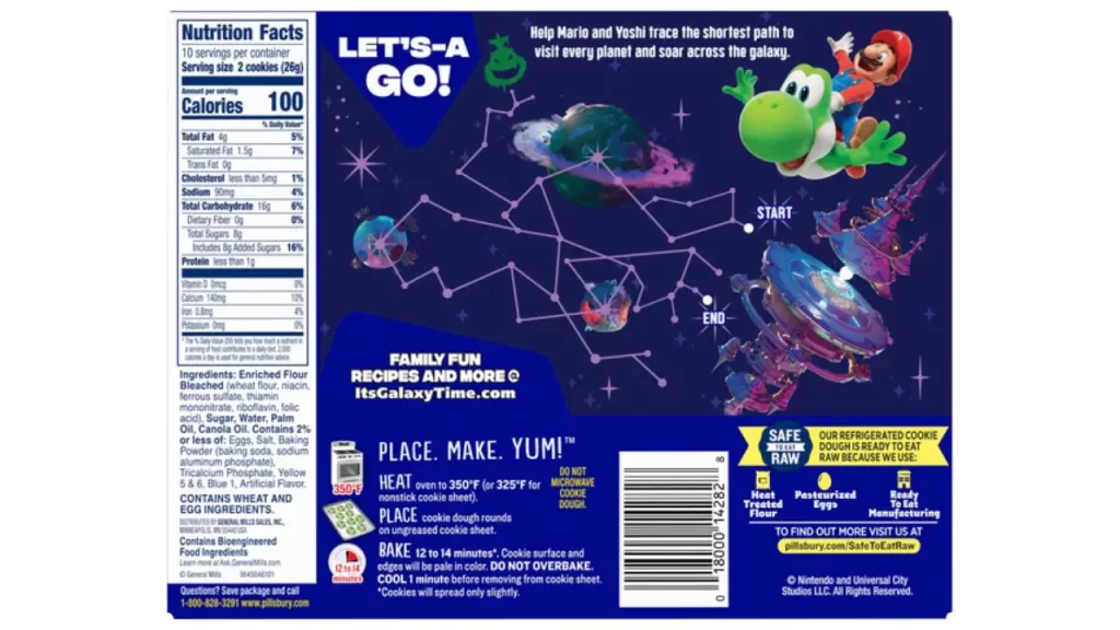 Las galletas de Super Mario Galaxy