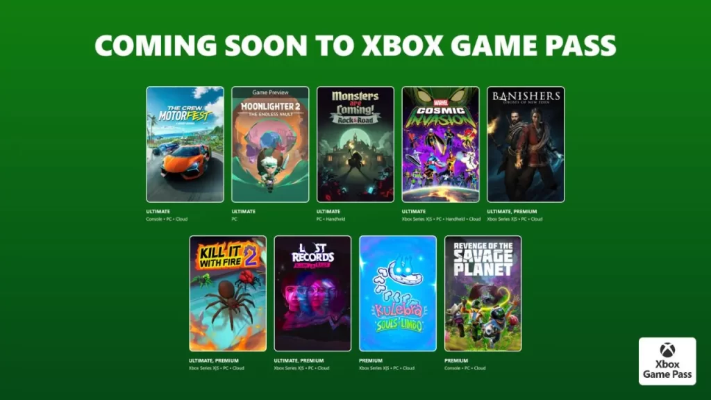 Los juegos que llegarán a Xbox Game Pass en noviembre