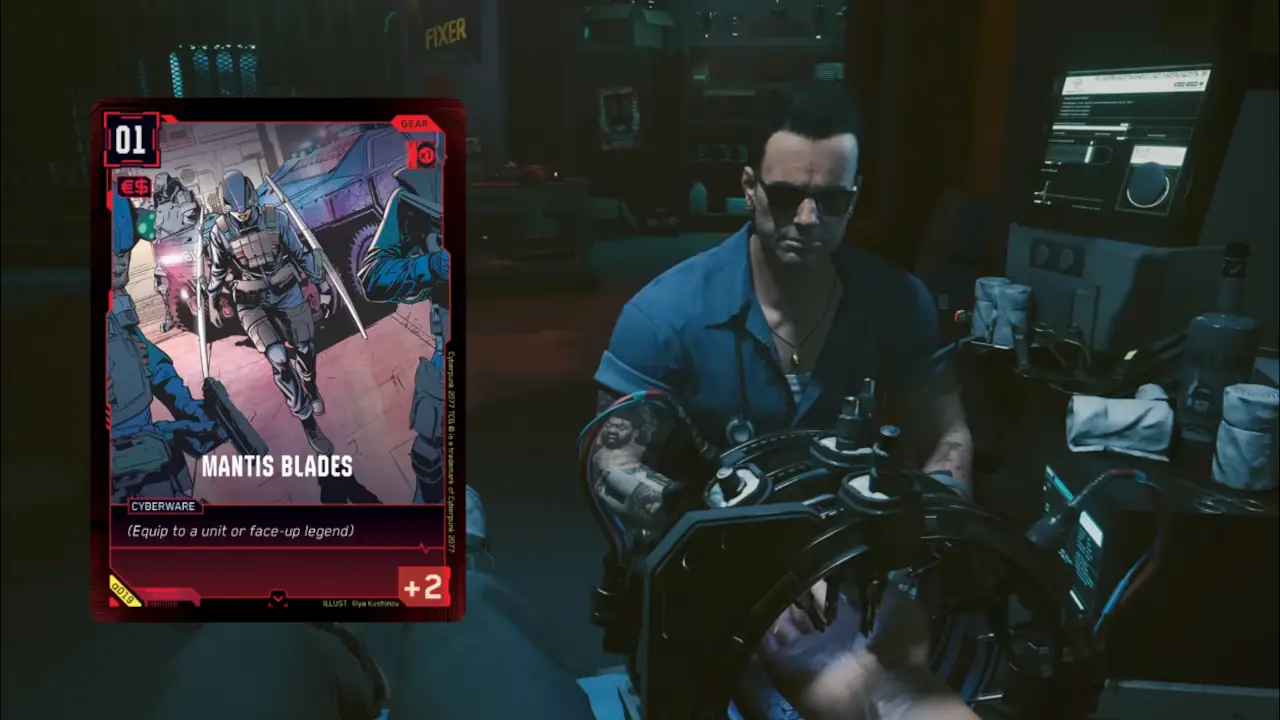 Cyberpunk 2077 sabe que el cartón es la respuesta y tendrá su TCG