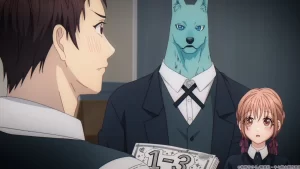 Kimi to Koete Koi ni Naru, capítulo 10, pese a todo, Yukihiro no logra conquistar a Mari, quien cae rendida ante Tsunagu vestido de mayordomo.