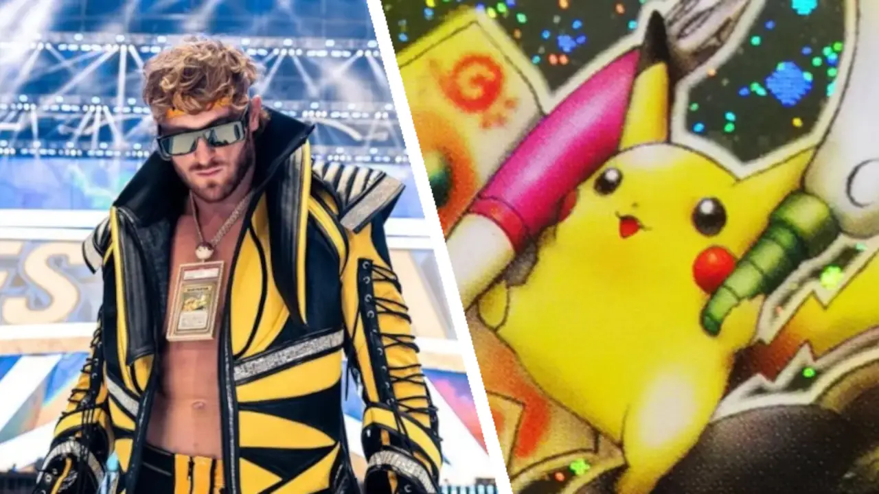 Logan Paul subastará su cara y rara carta de Pokémon