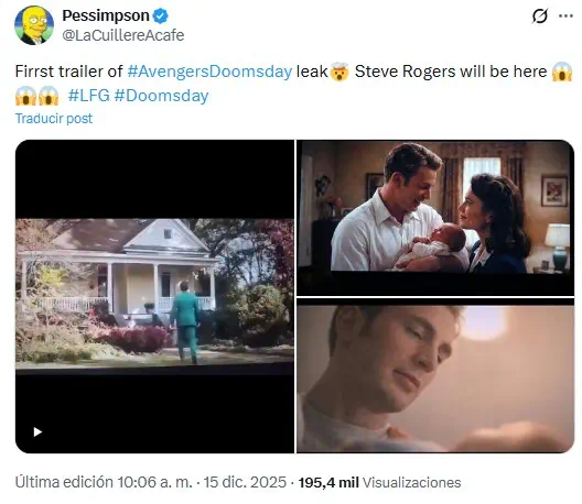 Avengers: Doomsday, filtración