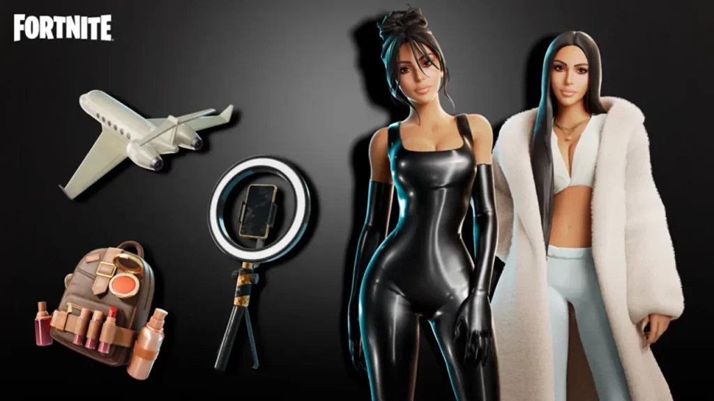 Kim K llega a Fortnite: fecha, atuendos personalizables, gestos y accesorios glam