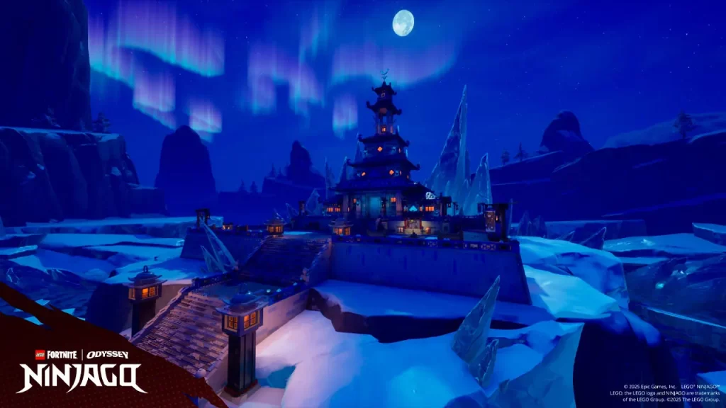 LEGO Fortnite, Ninjago, escenario