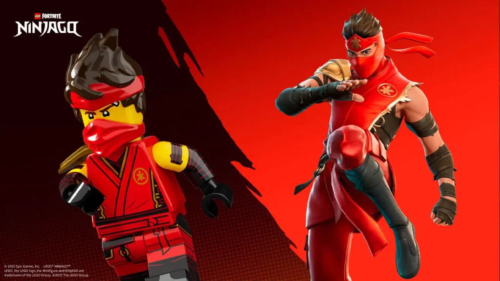 Lego Fortnite, Ninjago, skin