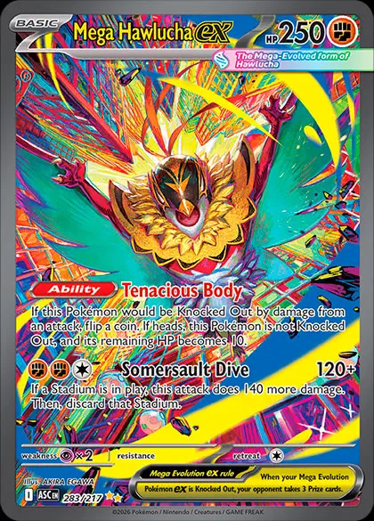 Pokémon TCG Mega Hawlucha ex