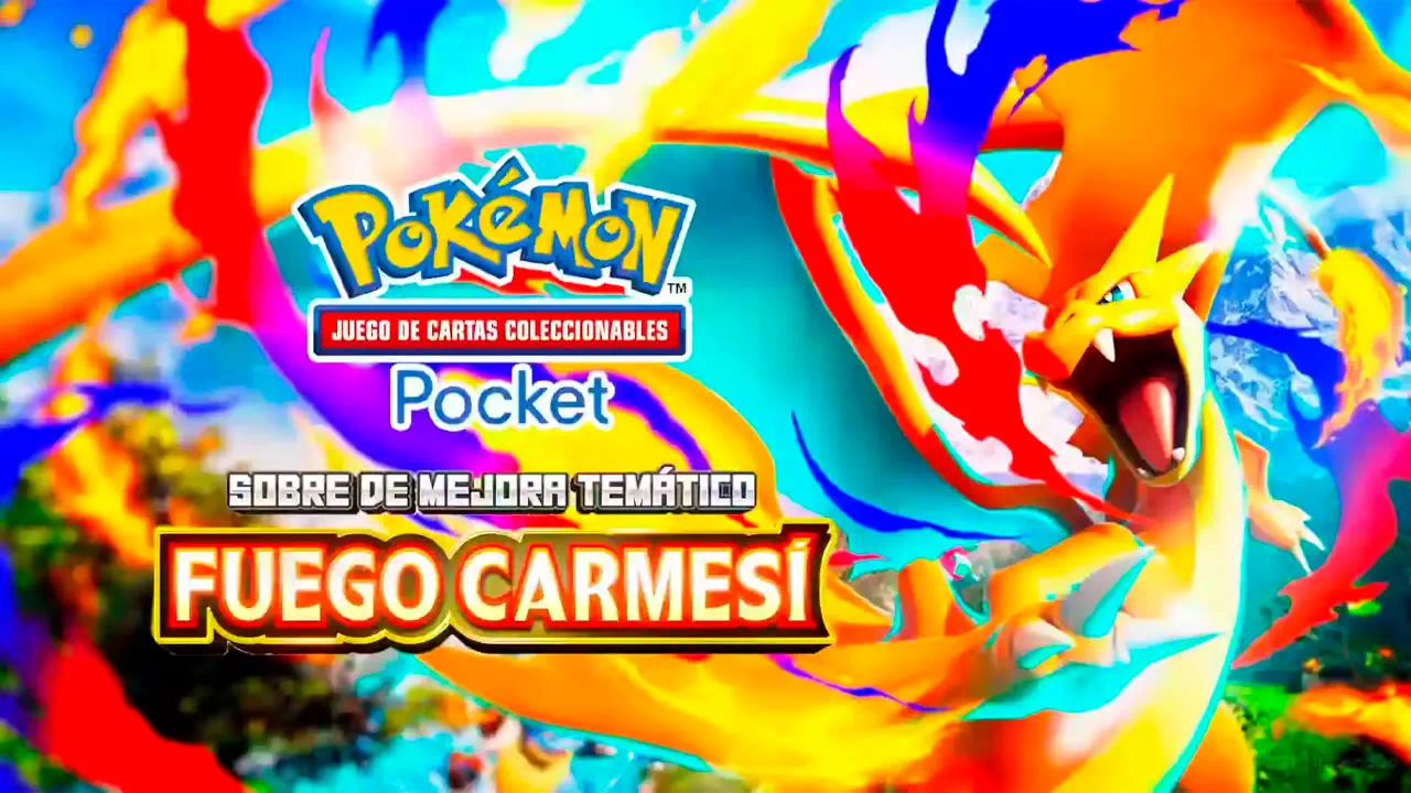 Fuego Carmesí en Pokémon TCG Pocket: fecha, megas, eventos y cómo conseguir las nuevas cartas