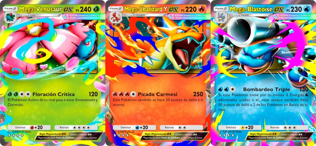Cartas Megas, Pokémon TCG Pocket, furia carmesó