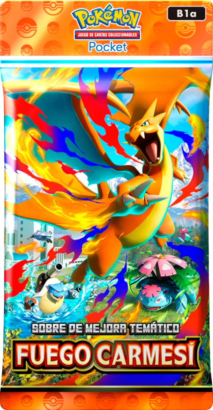 sobre tematico Pokémon TCG Pocket