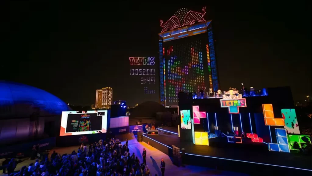 Red Bull Tetris