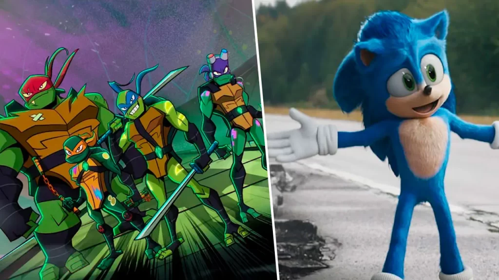 Nueva película de Sonic y live action de las Tortugas Ninja llegarán a cines en 2028