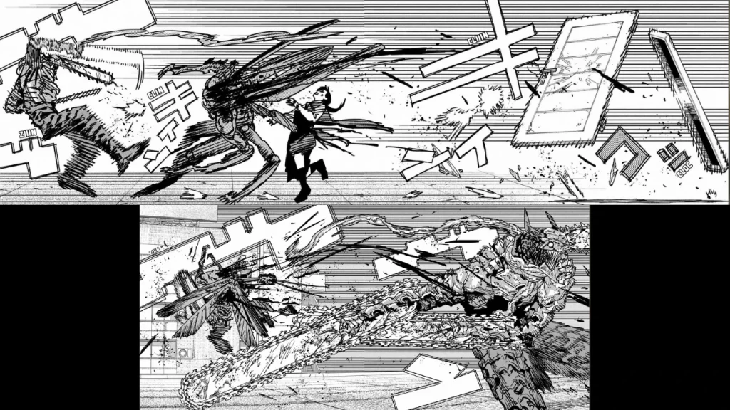 Chainsaw Man 226 desarmó la expectativa, Yoru y Denji fueron a un lugar inhóspito sólo para despertar a una poderoso demonio langosta.