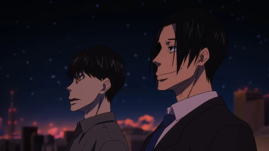 Fire Force temporada 3, parte 2, capítulo 1 (13) Shinra regresa y se encuentra con cinco pilares además de memorias borrosas.