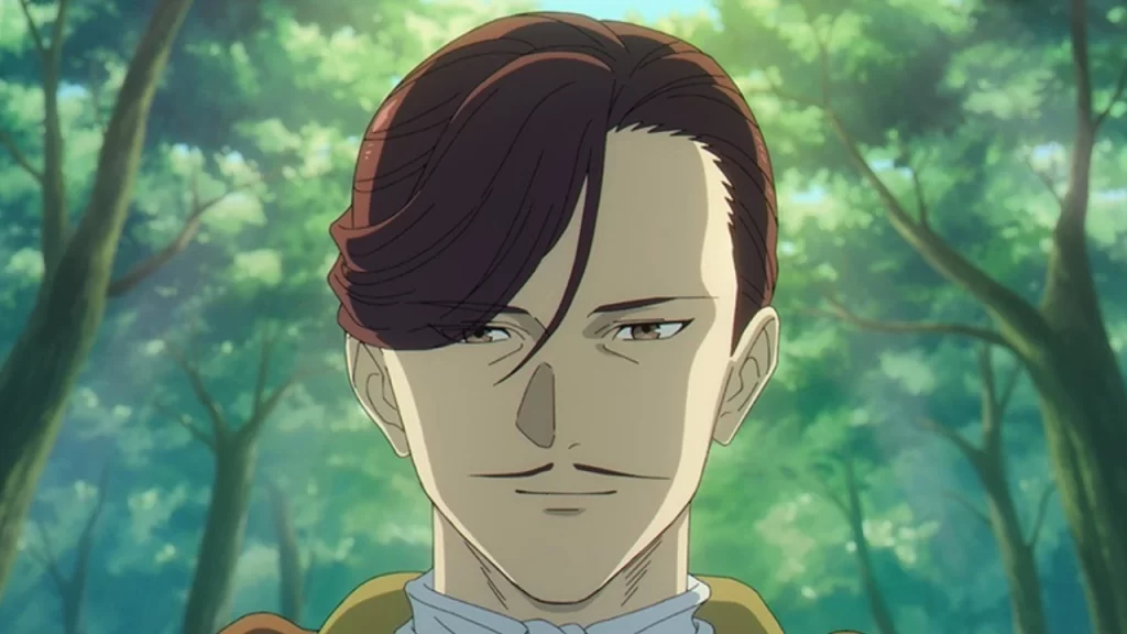 Frieren: más allá del viaje, temporada 2 capítulo 2 (30), los recuerdos de Frieren le traen a otro amigo, y los chicos se encuentran a una maga. 