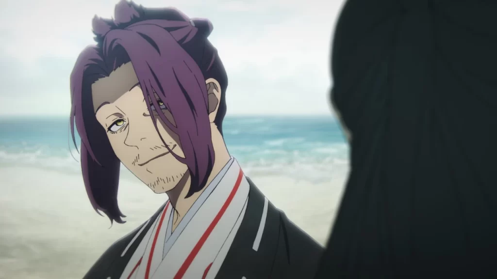 Hell’s Paradise temporada 2, capítulo 4, muestra a un nueva facción de enviados a la isla de Shinsenkyō, entre shinobi y Asaemon.