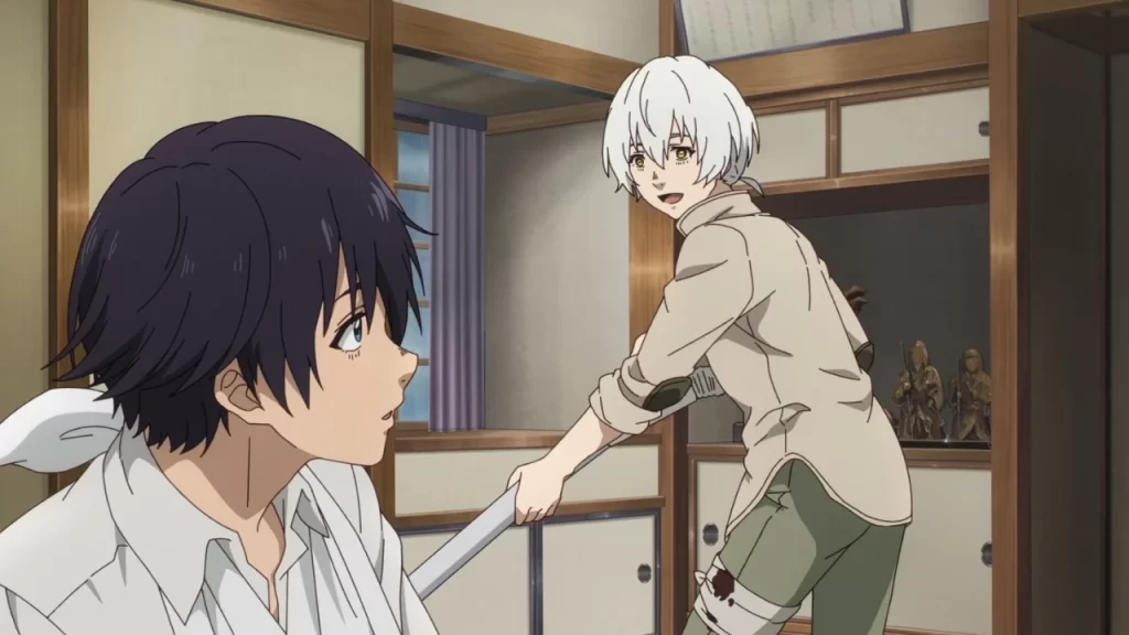 To Your Eternity temporada 3, capítulo 15, Fushi está temeroso de la despedida, ya que, sus amigos parecen querer tomar nuevos rumbos.