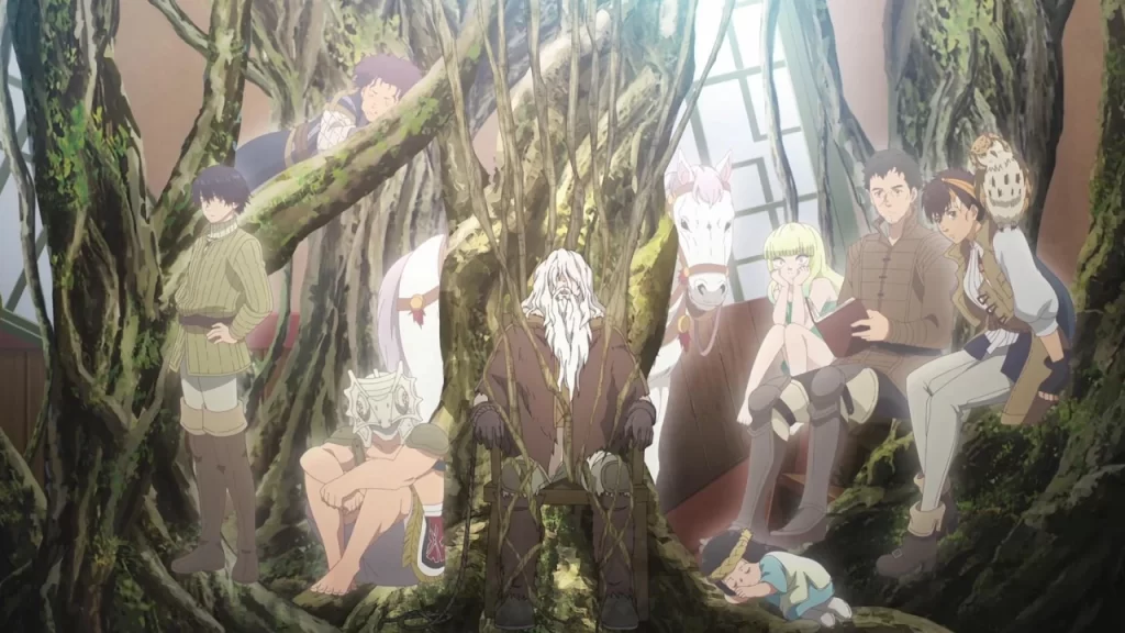 To Your Eternity temporada 3, capítulo 15, Fushi está temeroso de la despedida, ya que, sus amigos parecen querer tomar nuevos rumbos.