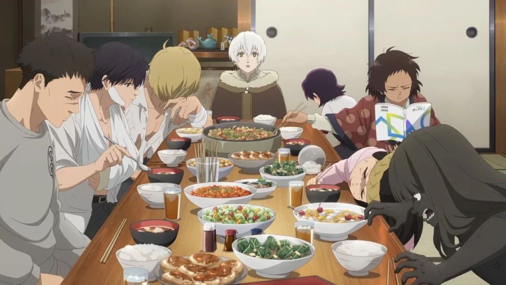 To Your Eternity temporada 3, capítulo 14: Inmo descubre que sus amigos son infelices en el mundo moderno y se desconcierta más.