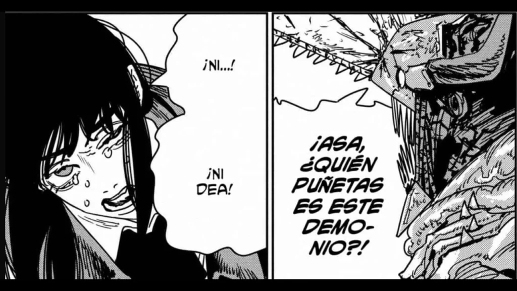 Durante Chainsaw Man 227 se libró una batalla épica aún con un enemigo desconocido. Hacia el final, Yoru volvió a tomar el cuerpo de Asa.