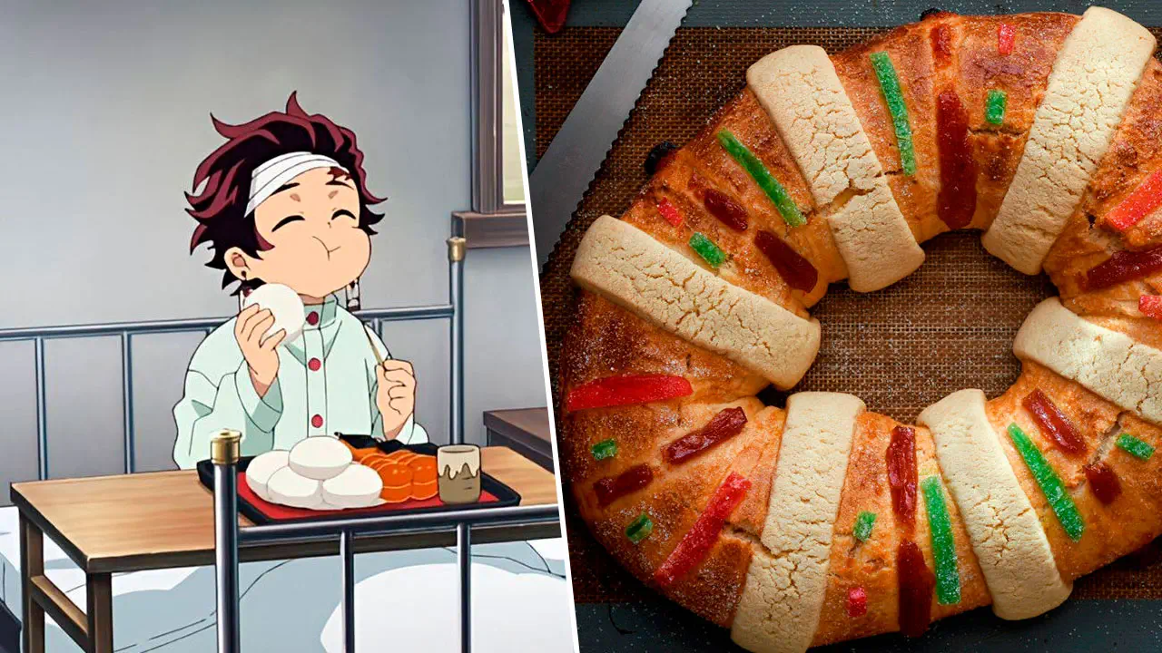 Panadería mexicana crea una Rosca de Reyes inspirada en Demon Slayer: Kimetsu no Yaiba
