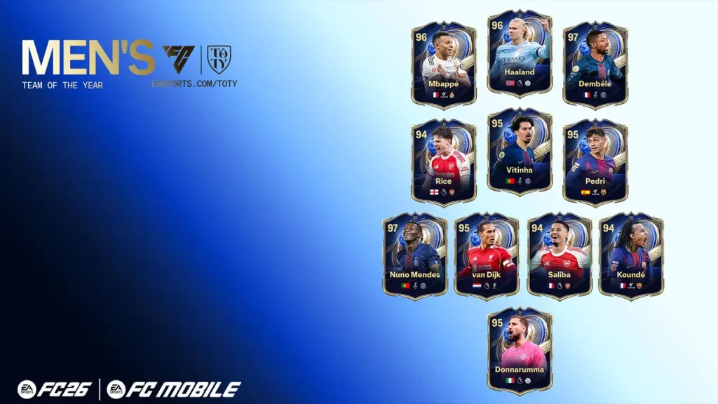 EA Sports FC TOTY Hombres