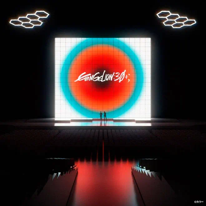 Escenario del evento de los 30 años de Evangelion