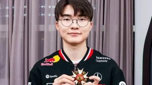 Faker recibe la Medalla del Dragón de Corea por sus 6 campeonatos en League of Legends