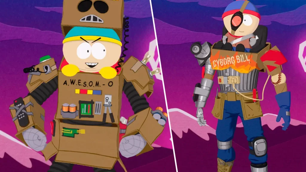 Todas las recompensas y skins del pase gratuito del evento Fortnite x South Park