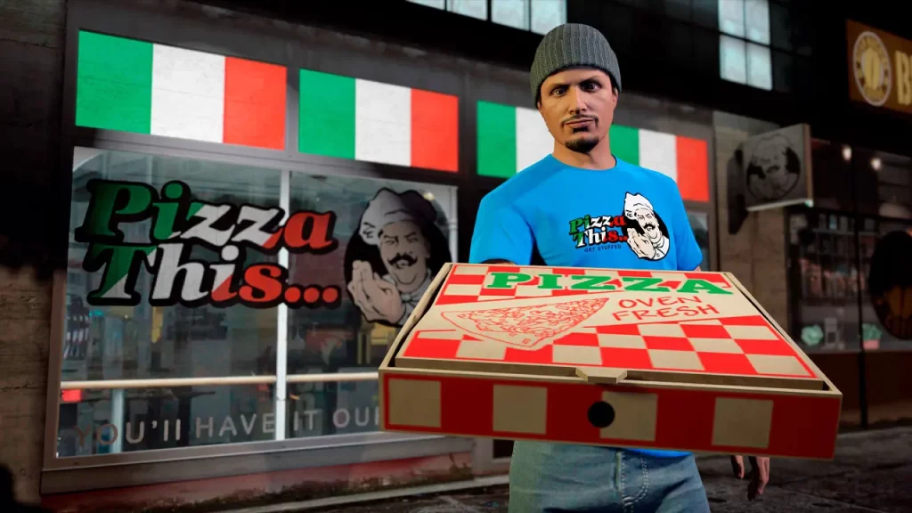 GTA Online Pizza Delivery