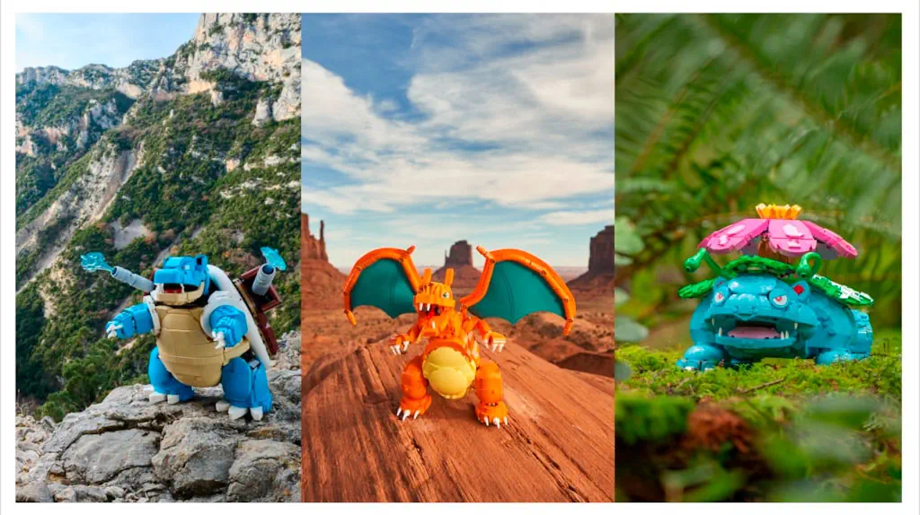 LEGO Pokémon, starters