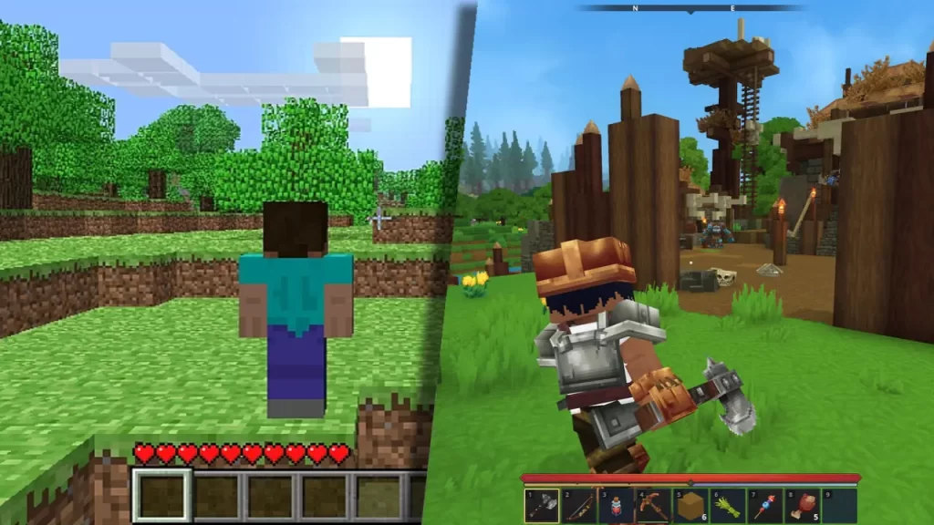 Minecraft en Hytale