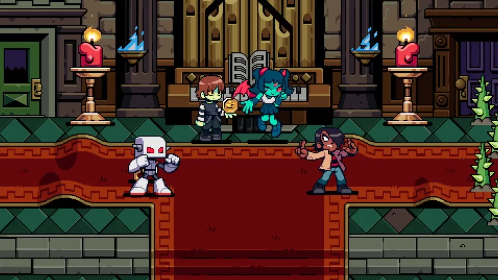 Scott Pilgrim EX Robo y Mathew Pattel