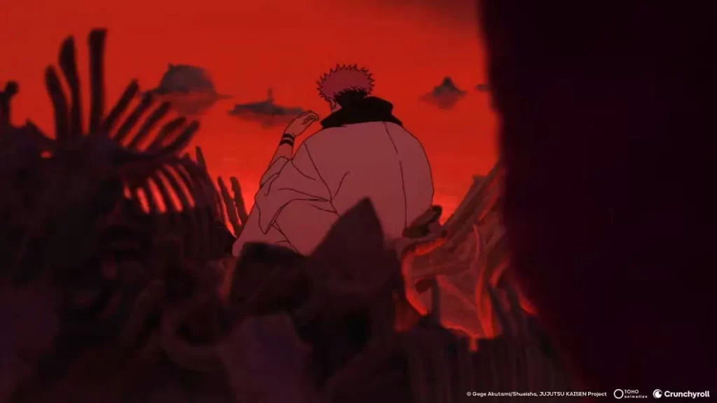 Sukuna encerrado en el cuerpo de Kenjaku