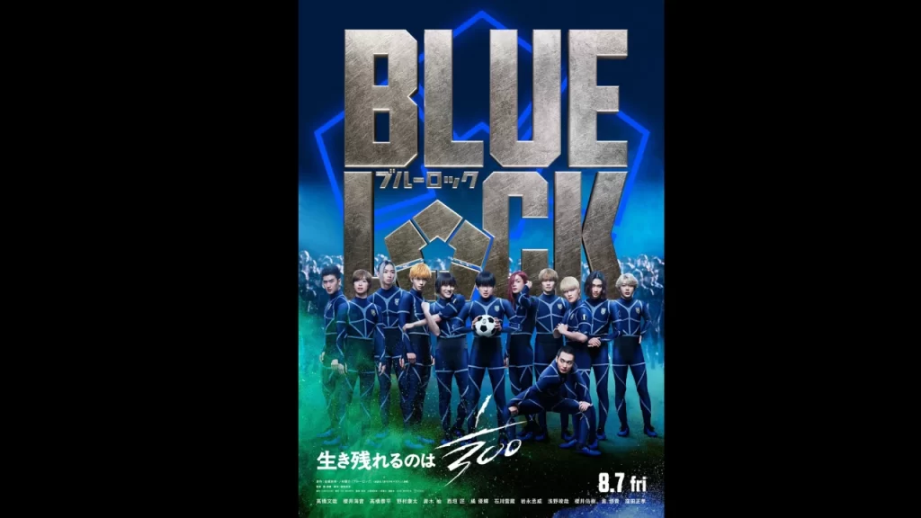 Blue Lock reveló a todo el cast de su live-action y compartió un teaser en el que, se anunció la fecha de lanzamiento del esperado spokon.