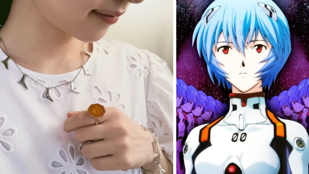 Evangelion relanza una línea de joyería: "Vida cotidiana", cuyos diseños habían sido "archivados", regresan a colación del 30 aniversario.