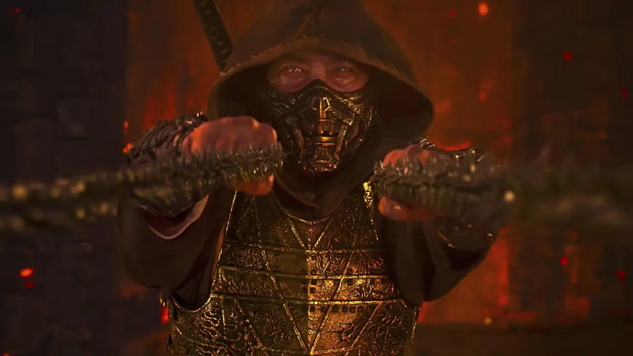 Mortal Kombat 2 se luce con Johnny Cage en acción