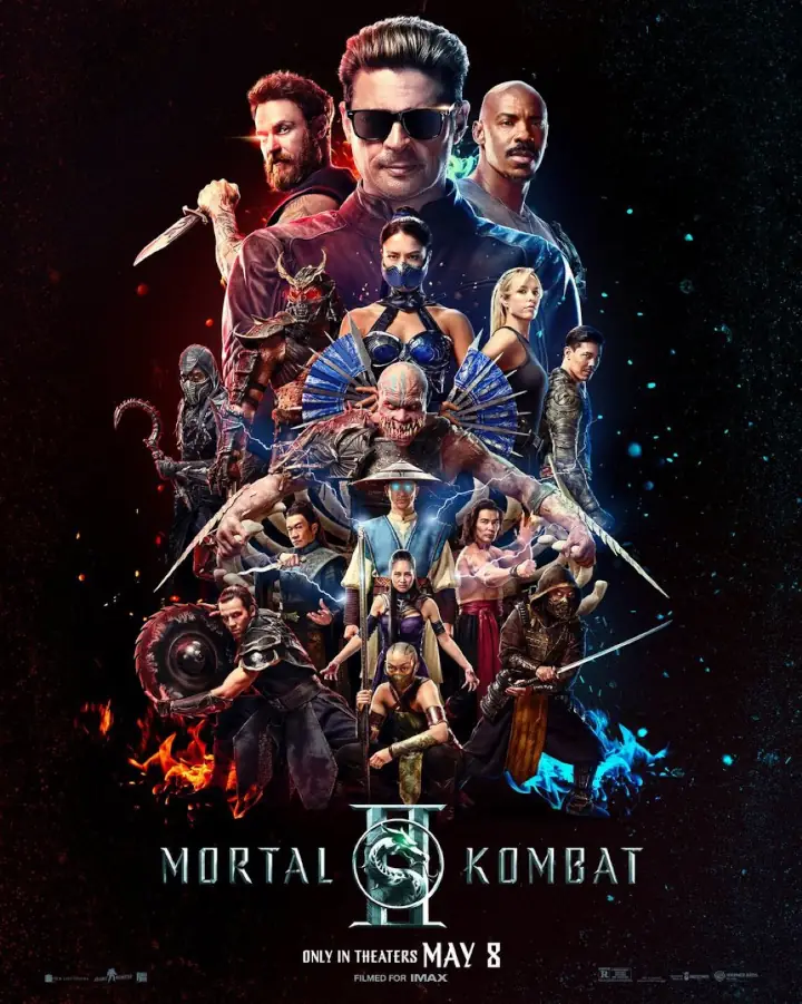Mortal Kombat 2 se luce con Johnny Cage en acción