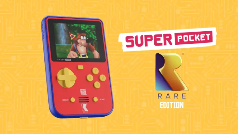 Super Pocket Rare Edition, una portátil con 14 clásicos saldrá en 2026