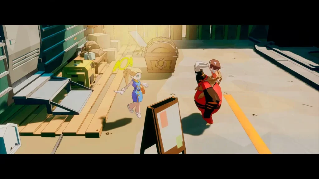 Damon and Baby, cutscene