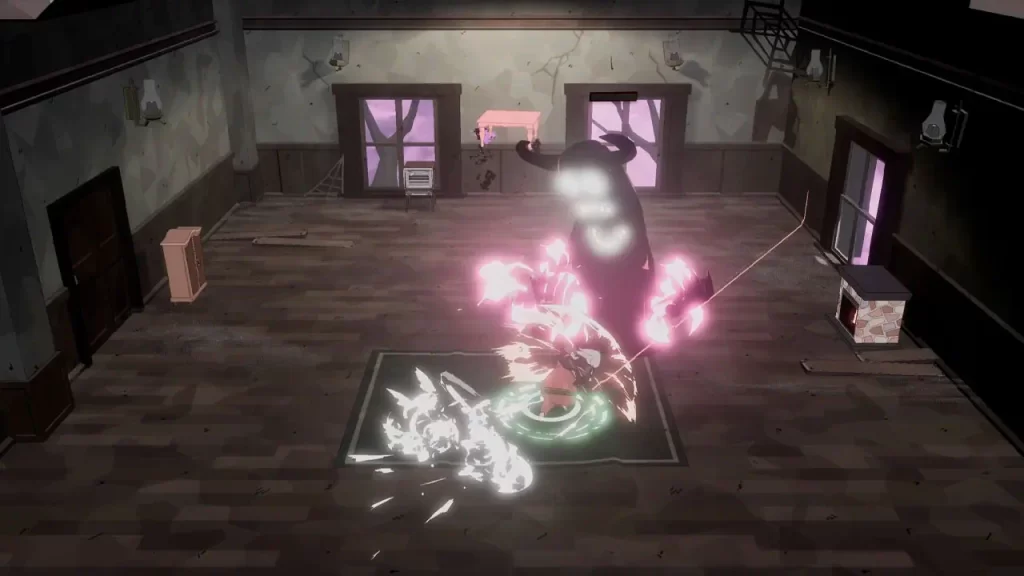 Damon and Baby, boss fight