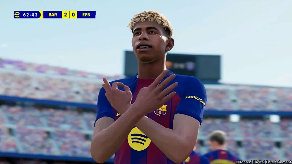 Lamine Yamal, eFootball Kick Off