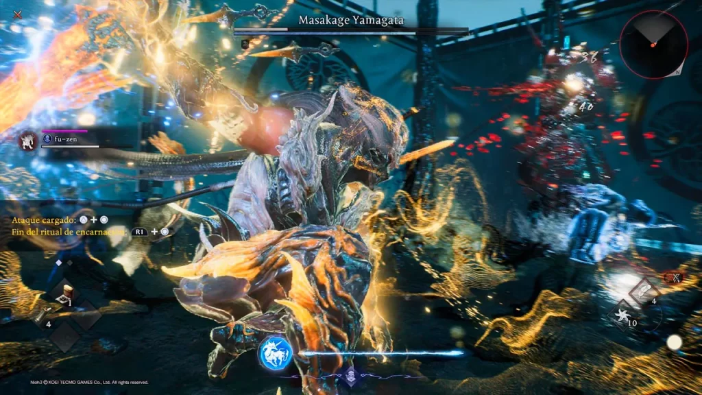 Nioh 3, primer combate