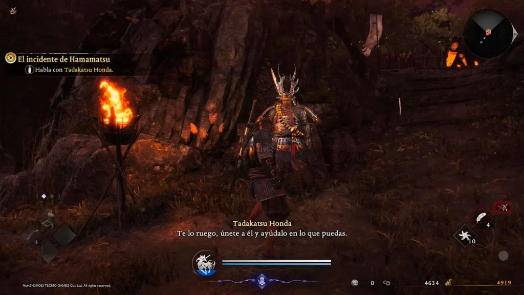 Nioh 3, Incidente de Hanamatsu